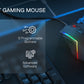 Redragon M616 RGB Gaming 10000 DPI Wired Optical 6 Programmable Buttons 8 Backlit Modes Software Supports DIY Keybinds Mouse