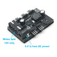 3pin Fan Controller Hub,3 4 Channel Molex or SATA Fan Splitter w/ Control Knob Computer PC Case 12V Fan Cooler Speed Temperature