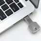 Key Usb Flash Drive Pendrive 128gb 64gb 32gb Memory Usb Stick 16gb 8gb 4gb Metal Waterproof Lacie Pen Drive Real Capacity U Disk