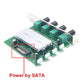 Computer PC Cooling Radiator System 4 Channel 3 pin 4 pin Cooler Fan RPM Speed Controller w/ PCI Slot Rear Bracket for fan 12 v