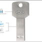 Key Usb Flash Drive Pendrive 128gb 64gb 32gb Memory Usb Stick 16gb 8gb 4gb Metal Waterproof Lacie Pen Drive Real Capacity U Disk