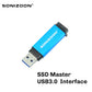 SONIZOON SSD OF WINTOGO SSD USB3.1 USB3.0 128GB 256GB Large capacity Hard disk Portable solid-state drive pc