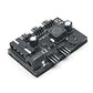 3pin Fan Controller Hub,3 4 Channel Molex or SATA Fan Splitter w/ Control Knob Computer PC Case 12V Fan Cooler Speed Temperature