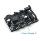 3pin Fan Controller Hub,3 4 Channel Molex or SATA Fan Splitter w/ Control Knob Computer PC Case 12V Fan Cooler Speed Temperature