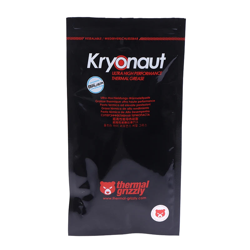 【C】5.5g Thermal Grizzly Kryonaut Extreme KE Thermal Paste For CPU/GPU Cooler Large Capacity Compound Cooling Silicone Grease
