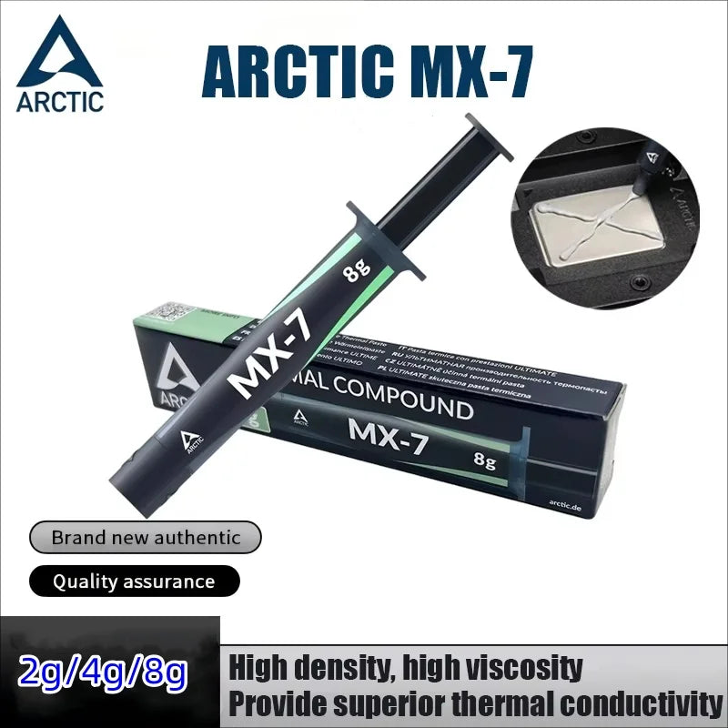 Arctic AC MX-7  Thermal Silicone Grease Gel For Computer Desktop Laptop Notebook CPU GPU VGA Card Thermal Conductive Paste