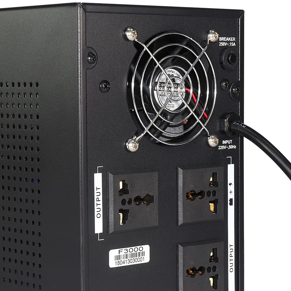 1000VA 220V Offline Uninterruptible Power Supply Smart UPS Battery Backup For Computer Server PC Surge Protector