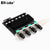 Computer PC Cooling Radiator System 4 Channel 3 pin 4 pin Cooler Fan RPM Speed Controller w/ PCI Slot Rear Bracket for fan 12 v