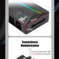Thermalright ARGB and FAN HUB X12 IR Black, 3Pin ARGB +4Pin PWM 2 In 1 Temperature Control with Remote Control