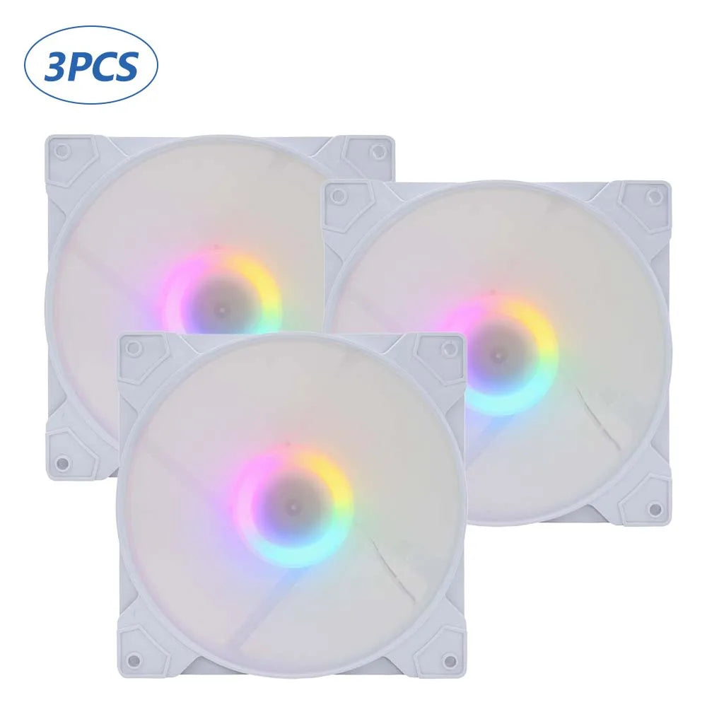 140mm pc fan 14 cm PC Case Fan Quiet 140mm RGB Fan 4pin Computer Cooling Fans Silent 12CM CPU Cooler Fan