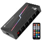 Thermalright ARGB and FAN HUB X12 IR Black, 3Pin ARGB +4Pin PWM 2 In 1 Temperature Control with Remote Control