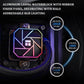 360mm AIO CPU Liquid Cooler, ARGB PWM Fans, Intel LGA1700/1200/115X & AMD AM5/AM4