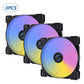 140mm pc fan 14 cm PC Case Fan Quiet 140mm RGB Fan 4pin Computer Cooling Fans Silent 12CM CPU Cooler Fan