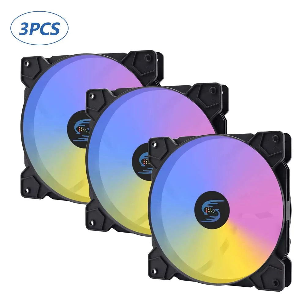 140mm pc fan 14 cm PC Case Fan Quiet 140mm RGB Fan 4pin Computer Cooling Fans Silent 12CM CPU Cooler Fan