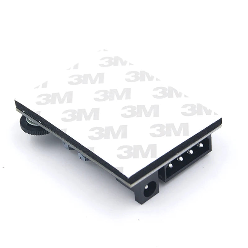 3pin Fan Controller Hub,3 4 Channel Molex or SATA Fan Splitter w/ Control Knob Computer PC Case 12V Fan Cooler Speed Temperature