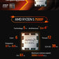AMD Ryzen 5 7500F CPU AMD R5 7500F Processor Up to 5GHz 6-Core 12-Thread Socket AM5 Desktop Gaming CPU for PC Gamer