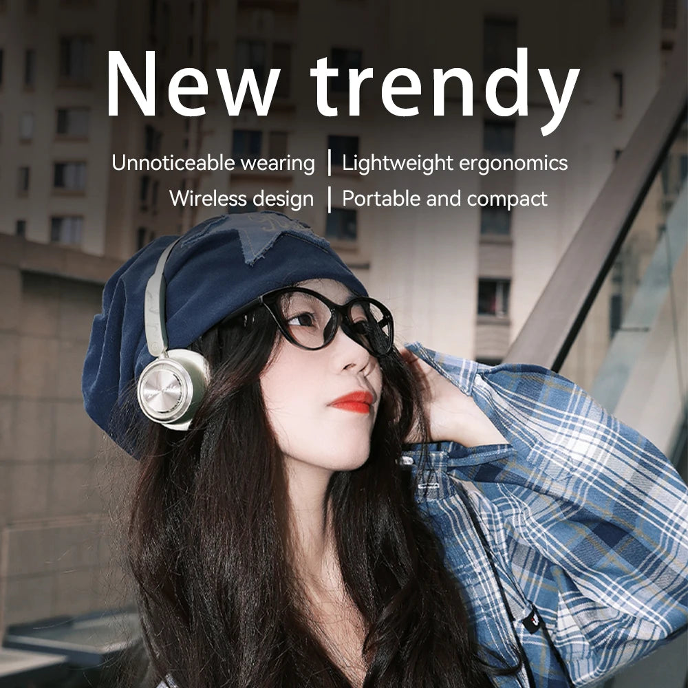 HaaYot Mini Wireless Headphone,60H Playtime ENC Noise Cancelling,35ms Low Latency Bluetooth 6.0,Ultra Light for Gaming/Travel