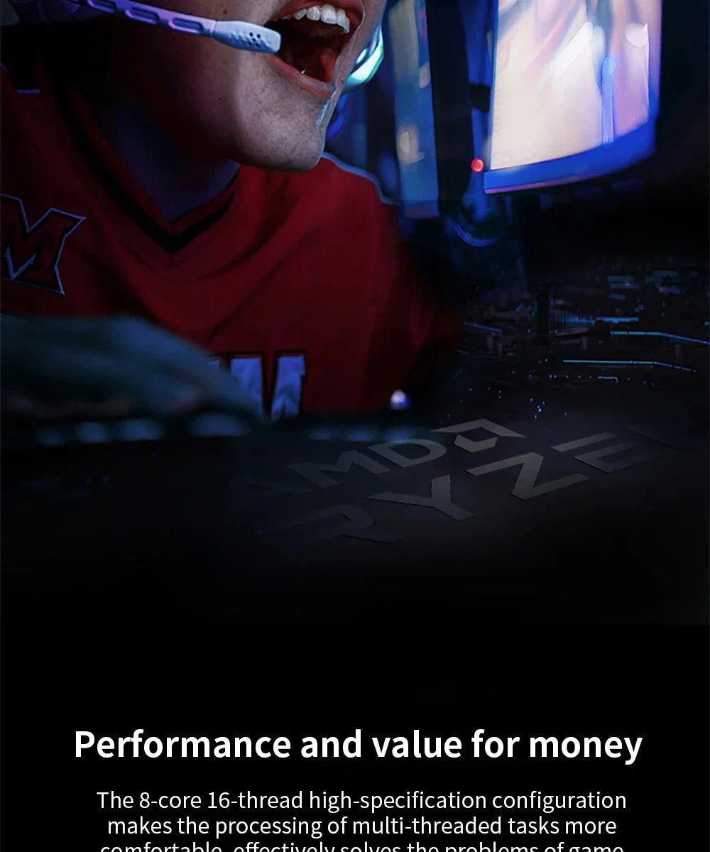 AMD Ryzen 7 5700X 3.4GHz R7 5700X 8-Core 16-Thread L3=32M Processor 65W Socket AM4 7NM DDR4 NEW but No Fan