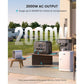 Mega 1 Portable Power Station 2000W (Surge 4500W), 1024Wh LiePO4 Battery r Generator, Expandable to 5kWh, UPS, or Home Backup Po