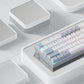 Redragon K631 Gery 65% Wired RGB Gaming Keyboard, 68 Keys Hot-Swappable Compact Mechanical Keyboard