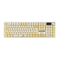EPOMAKER X AULA F108 PRO Full Size 100% ANSI Layout Hot Swap Wired/2.4GHz/Bluetooth Wireless Mechanical Keyboard RGB Backlight