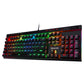 Redragon K580 VATA RGB 104 Keys LED USB Backlit Mechanical Gaming Wired Backlight Computer Keyboard Anti-ghosting with Macro Key