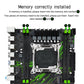 MACHINIST X99 PR9 X99 Motherboard Support LGA 2011-3 Intel Xeon E5 V3&V4 CPU DDR4 RAM SATA/NVME M.2 Slot USB3.0