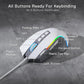 Redragon M612 RGB Gaming 8000 DPI Wired Optical Gamer Mouse 9 Programmable Buttons & 5 Backlit Modes