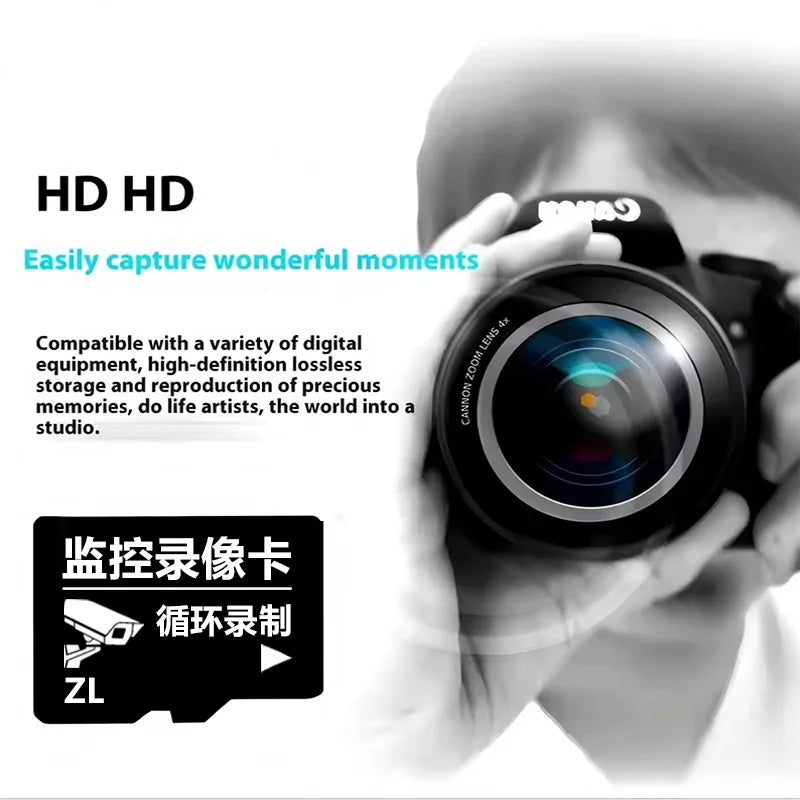 C10 High Speed Micro TF Memory Card 8GB 16GB 32GB Portable Storage for Surveillance Camera Phone Laptop Car Audio Digital Camera