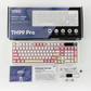 EPOMAKER TH99 PRO 96% ANSI US Layout Gasket-Mounted Wired/BT/2.4Ghz Wireless Mechanical Gaming Keyboard with Screen & Knob