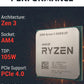 New AMD Ryzen 5 5500X3D R5 5500X3D CPU Processor 7NM L3=96M Socket AM4