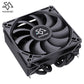 SNOWMAN MC45-4 ITX CPU Cooler Air 4 heat pipes cooling PC heat sink ARGB Fans PWM Intel LGA1851 1700 1200 1151 X99 2011 AM5 AM4