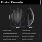 E-YOOSO X-41 USB Wired RGB Gaming Mouse 24000 DPI SG8960 10 buttons programmable game Optical mice for Computer PC Laptop