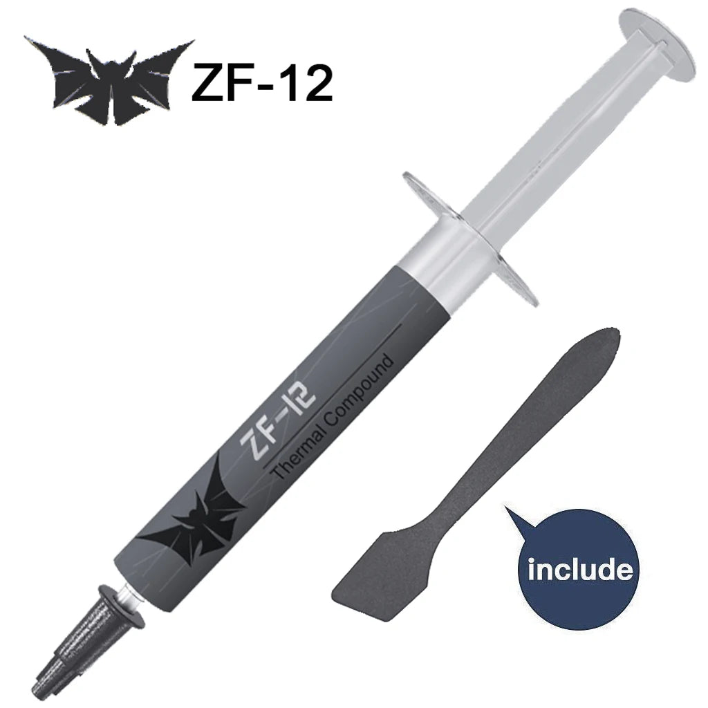 ZF-12 4g 8g AMD Intel Processor CPU GPU Cooler Cooling Fan Thermal Grease VGA Compound Conductive Heatsink Plaster Paste