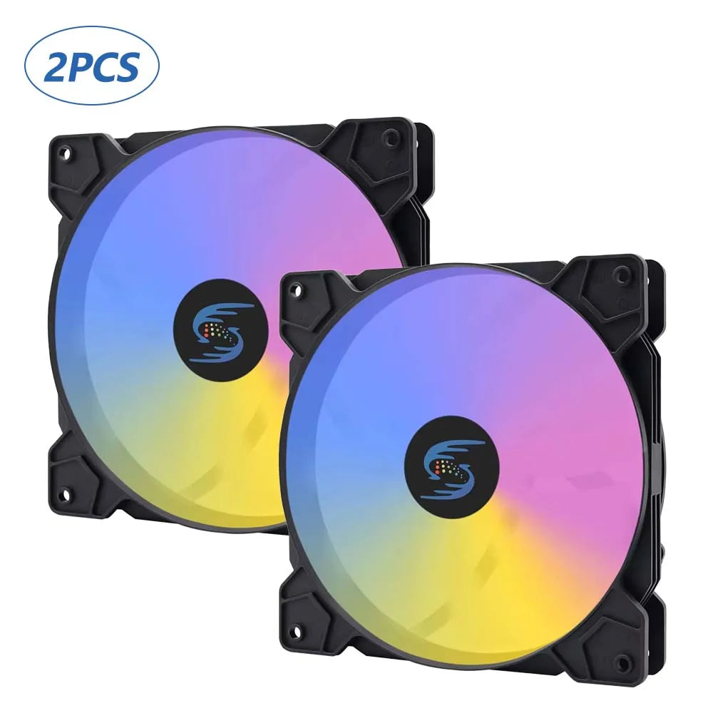 140mm pc fan 14 cm PC Case Fan Quiet 140mm RGB Fan 4pin Computer Cooling Fans Silent 12CM CPU Cooler Fan