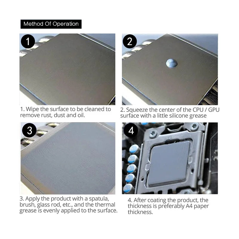 10g Thermal Paste GD9980 Thermally Conductive Adhesive Heat-conducting Glue Heatsink Plaster Thermal Heat Sink Glue