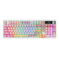EPOMAKER TH99 PRO 96% ANSI US Layout Gasket-Mounted Wired/BT/2.4Ghz Wireless Mechanical Gaming Keyboard with Screen & Knob