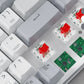Redragon K631 Gery 65% Wired RGB Gaming Keyboard, 68 Keys Hot-Swappable Compact Mechanical Keyboard