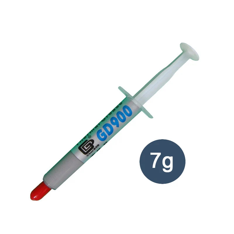 GD900 Thermal Grease Paste Conductive 1g 7g 15g 30G Silicone Plaster Heat Sink Compound High Performance Cooler for CPU GPU
