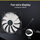 140mm pc fan 14 cm PC Case Fan Quiet 140mm RGB Fan 4pin Computer Cooling Fans Silent 12CM CPU Cooler Fan