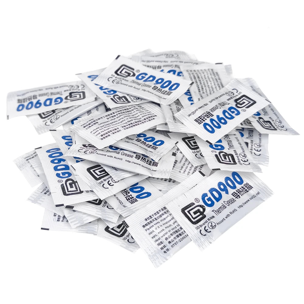 5/10/20/30 pieces thermal grease suitable for Bambulab P1s Mini thermal paste GD900 suitable for Bambu Lab Hotend X1c 3D printer