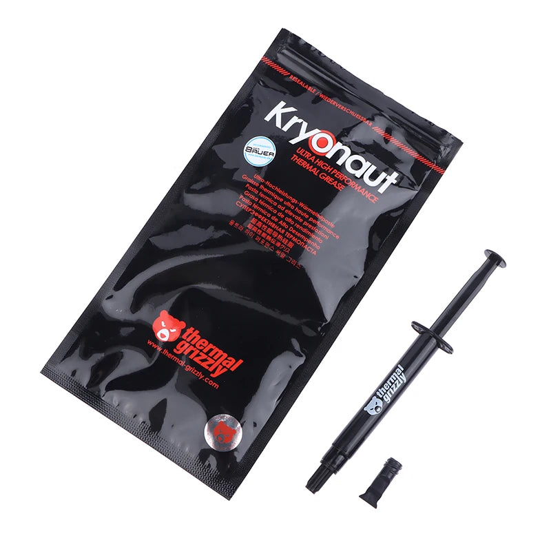 【C】5.5g Thermal Grizzly Kryonaut Extreme KE Thermal Paste For CPU/GPU Cooler Large Capacity Compound Cooling Silicone Grease