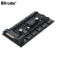 PC 8/10 Channels Fan Hub Knob Cooling Fan Speed Controller for CPU Case HDD VGA PWM Fan 12V Fan Control - Power by SATA,Molex