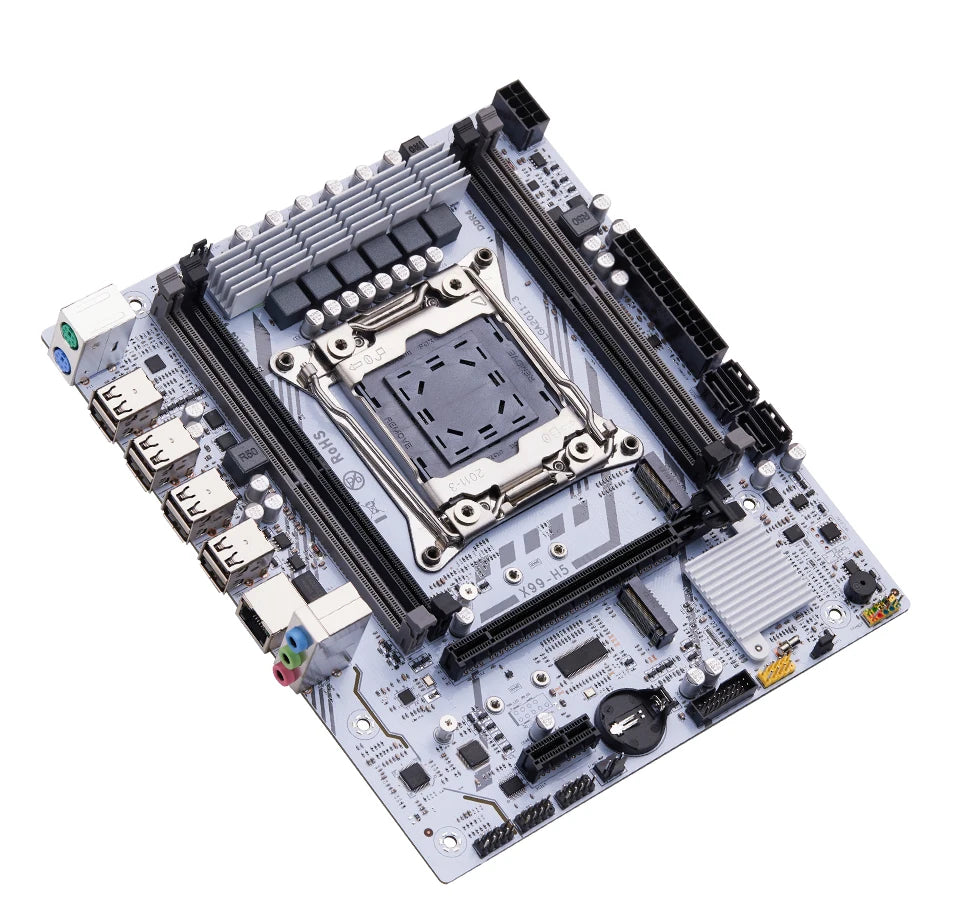 QIYIDA X99 Motherboard LGA 2011 3 Xeon CPU E5 V3 V4 DDR4 RAM NVME M.2 PCI3.0 16X SATA M-ATX