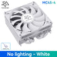 SNOWMAN MC45-4 ITX CPU Cooler Air 4 heat pipes cooling PC heat sink ARGB Fans PWM Intel LGA1851 1700 1200 1151 X99 2011 AM5 AM4