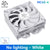 SNOWMAN MC45-4 ITX CPU Cooler Air 4 heat pipes cooling PC heat sink ARGB Fans PWM Intel LGA1851 1700 1200 1151 X99 2011 AM5 AM4