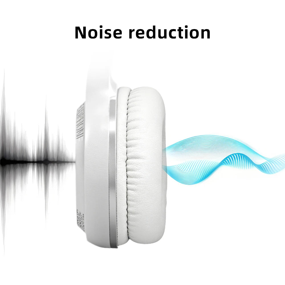 Bluedio 57mm Driver Wireless Headphones With Mic Over Ear Bluetooth 5.4 Headset HiFi Stereo Earphone For Phone PC Sports Office
