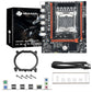 MOUGOL X99 Motherboard Kit with Intel Xeon E5 2680 V4 & DDR4 8Gx2 2133MHz Dual Channel RAM M.2 NVME for Desktop Gaming Computer
