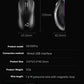Wired Game Mouse 6 Levels DPI Adjustable Up to 12800DPI Instant A825 Chip RGB Macro Programming Ergonomic Design Universal Mouse