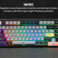 EPOMAKER TH99 PRO 96% ANSI US Layout Gasket-Mounted Wired/BT/2.4Ghz Wireless Mechanical Gaming Keyboard with Screen & Knob